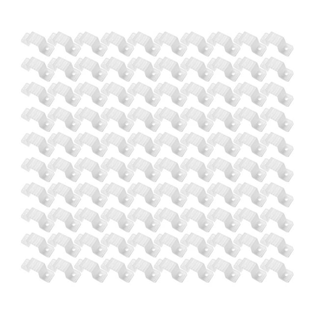 Led Light Strip Mounting Clip 5730 / 2835 / 5050 Mounting Holder Translucent Snap (Width 14mm, 100 Pieces / Package)