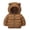 #A02-Coffee, variant on Abcomgle Toddler Winter Coats for Girls 3t Lightweight Puffer Padded Infant Winter Coat Cute Bear Ears Hooded Infant Puffer Coat Winter Warm Puffer Jacket Boys
