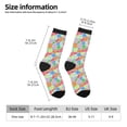 thumbnail image 2 of Rocae easter eggs for Adult Socks Casual Athletic Stretchy Loose Socks for Women Men Non-Slip Middle Tube Socks, 2 of 6