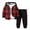 Z01 Red, variant on Toddler Boys 2 Piece Outfits Long Sleeve Prints Tops Pants Child Kids Set Kids Fall Winter Clothese Clothing Set,Size 3-4 Years