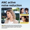 thumbnail image 5 of Smart AI Hi-Fi Stereo Touch Earbuds, ANC Noise Cancelling Headphones with Immersive Sound for Sports, iPhone Android Compatible, 5 of 8