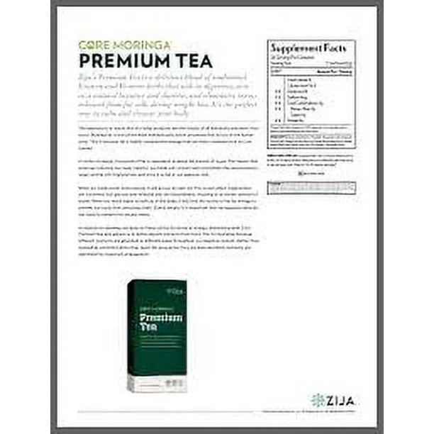 Zija Premium Calm and Cleanse Natural Detoxifier Tea - 30 Packets