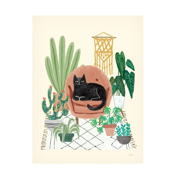 Mary Urban 'Urban Jungle III' Canvas Art