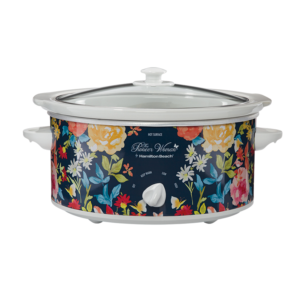 The Pioneer Woman Fiona Floral 5-Quart Portable Slow Cooker - image 2 of 6