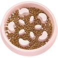 thumbnail image 1 of Slow Feeder Dog Bowl Slow Stop Dog Food Water Bowl with Funny Pattern, 1 of 7
