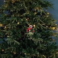 thumbnail image 4 of 10pcs Mini Christmas Wreaths for Tree Hanging Ornament Decor, 4 of 7