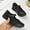 Black02, variant on Kushyshoo Girls Mary Jane Flats Kids Lightweight Fall And Spring Toddler Uniform Shoes For School Days Size 10