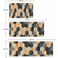 thumbnail image 2 of Farmhouse Kitchen Rugs Sets 3 Piece with Runner Soft Kitchen Floor Mat Teal Blue Black Patchwork Rugs Kitchen Carpet and Rugs Non Slip Washable for Bathroom Entryway Front Door Laundry Room, 2 of 5