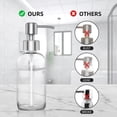thumbnail image 4 of 4Pcs Soap Dispenser Pump Replacement Stainless Steel Lotion Dispenser Pump for Regular 28/400 Neck Bottles for Bathroom, 4 of 7