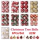 thumbnail image 3 of Venta caliente bolas de árbol de Navidad 6 uds Set 6cm adornos árbol de Navidad adorno colgante decoración de fiesta en casa bolas de nieve de Navidad, 3 of 4