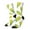 2 Black-2, variant on Corns Pattern Sport Socks for Women and Men Crew Socks Sporty Calf Socks Casual Socks