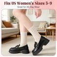thumbnail image 2 of Bocaoying 8 Pairs Womens Ruffle Socks, Comfortable Frilly Socks, Exquisite Lettuce Socks, Princess Style Dress Crew Socks Lolita Gift for Ladies Girls, 2 of 7