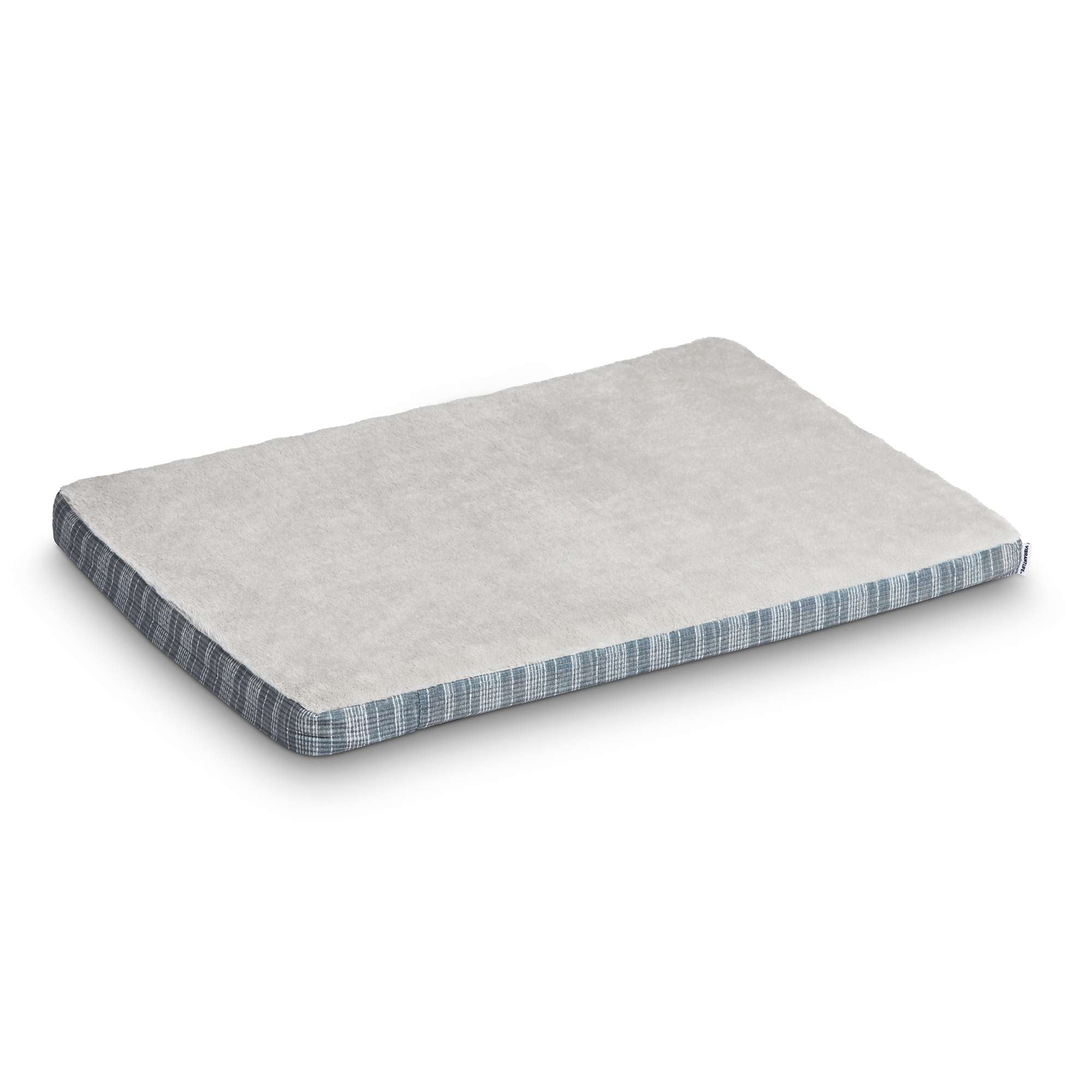 Vibrant Life Orthopedic Foam Dog Bed, Gray, Medium 29" x 20"