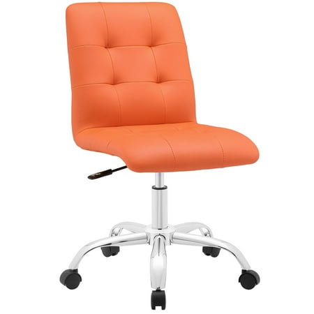 modern contemporary office chair orange product