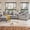 Light Gray, variant on Pingliang Home Modern Sectional Sofa Couch with Storage Ottoman and Loveseat,Double Seater Couch and 3 Seater L Shaped Couch with Side Pockets for Home Living Room Apartment Office Studio