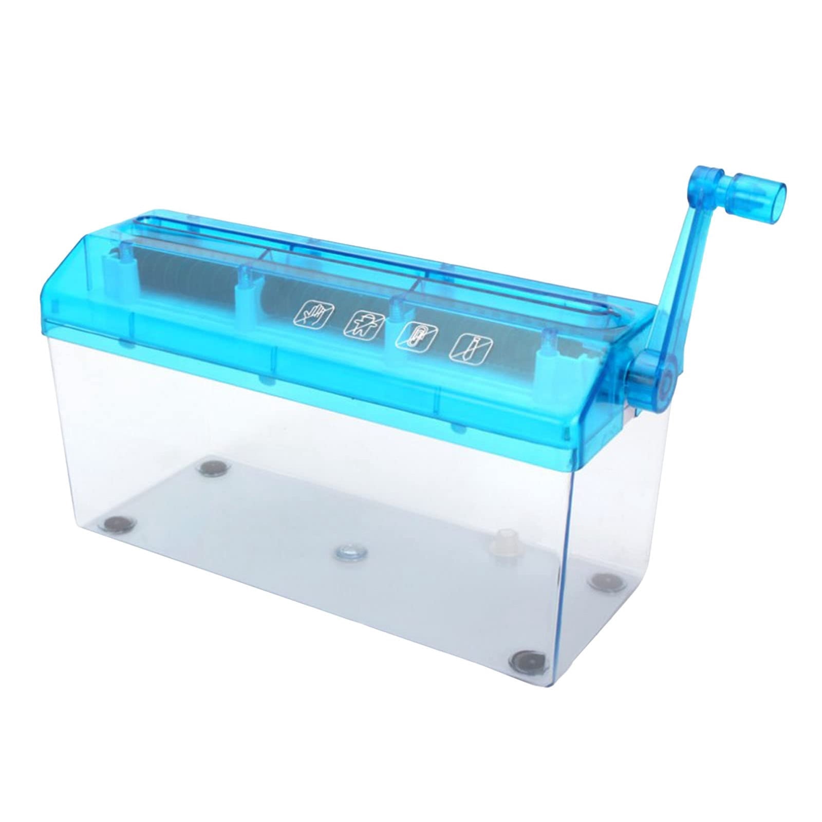 Portable Manual Paper Shredders Small Handheld Paper Shredding Machine for Home School Home Desktop Stationery
