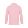 thumbnail image 2 of Hansber Kids Mock Neck Base Layer Tops Long Sleeve Winter Warm Thermal Tops Running Jogging Shirts Pink 120, 2 of 5