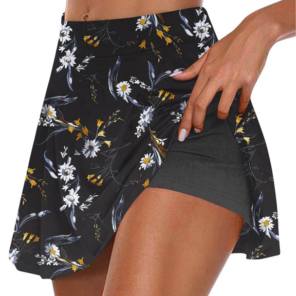 Tmtolofot Women Mini Short 2 Piece Sets 2024 basic casual ladies ladies shorts for women Biker comfy Print knickers Athletic Running Athletic skorts