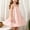 Pink, variant on ITSAME Girls Slip Dress Cotton Breathable A-Line Lightweight Summer Casual Comfy Dress Blue Size 3T