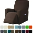thumbnail image 1 of Subrtex Housse Extensible pour Fauteuil Inclinable 1 Pce, Housse Texturée à Carreaux avec Poches, 1 of 6