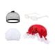 thumbnail image 3 of Peluca de señora Santa Claus Perfecl con sombrero de Navidad y accesorios, 3 of 8