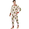 thumbnail image 3 of High-quality Grineehy Christmas Matching Family Pajamas Christmas Onesie, Cute Pajamas for Family Women Men Couples, Christmas Clothes for Family Pictures Men M, 3 of 6