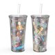 thumbnail image 1 of Set de vasos con pajita Zak Designs Vin Scully, 600 ml, Dodger Baseball, 1 of 7