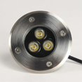 thumbnail image 2 of LED Recessed Spotlight Outdoor Terrace Very Thin 3W LED Recessed Spotlight Outdoor IP68 Waterproof Stainless Steel Body Used for Outdoor Sidewalk, Pat, 2 of 5