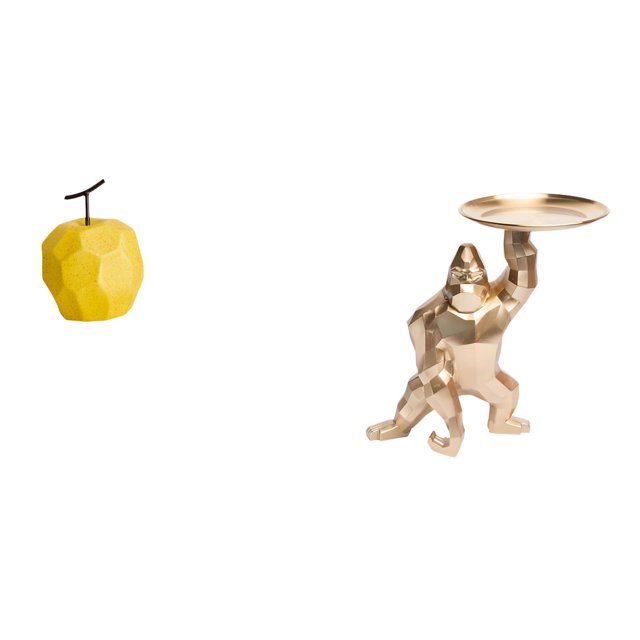 Escultura De Fruta De Porcelana, Adorno Coleccionable, Estatua De Mesa, Decoración Geométrica, Obras De Arte De Resina, Colecciones De Escritorio Para Festivales, Oficinas, Porches, Salas De