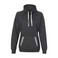 thumbnail image 2 of J. America - Women's Relay Cowl Neck Sweatshirt - 8653, 2 of 3