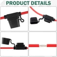 thumbnail image 3 of Portafusibles Shimeyao Inline 12 AWG, impermeable, 30 A, 24 unidades, 3 of 7