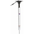 thumbnail image 1 of Attwood Marine Boat Seat Pedestal 3204-R Lock N Pin; Post Only; Adjustable Height; 24 Inch To 30 Inch Adjustable Height; 1.77 Inch Diameter Post; Brushed; Aluminum; ABYC Code - B; Without Handle, 1 of 3