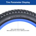 thumbnail image 4 of Bicicleta eléctrica Tire FengCan 20x4.0 (98-406), 20 pulgadas, grasa, 4 of 7