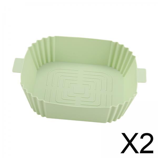 Revestimiento de silicona para freidora de aire,Revestimiento de silicona para freidora de aire Accesorios de cocina,Olla de silicona para freidora de aire Revestimiento reutilizable para