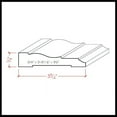 thumbnail image 7 of EWCA12 Colonial Casing 3-1/2" wide x 3/4" Trim. Unfinished Moulding, 7 of 7