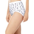 thumbnail image 3 of Comfort Choice Plus Size Full Coverage Cotton Brief 10-Pack, 3 of 6