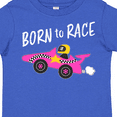 thumbnail image 4 of Inktastic Born to Race- Pink Race Car Boys or Girls Toddler T-Shirt, 4 of 5