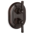 thumbnail image 2 of Kohler K-T10594-4 Bancroft Double Metal Lever Handle Thermostatic Trim - Nickel, 2 of 2