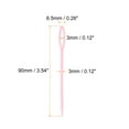thumbnail image 2 of Uxcell Plastic Sewing Needles, 9cm Large Eye Blunt Learning Needles, Pink 100 Pack, 2 of 4