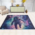 thumbnail image 2 of Yayeee Area Rugs for Living Room 5.2'x4' Indoor Non Slip Washable Bedroom Carpet, Astronaut Pattern, 2 of 5