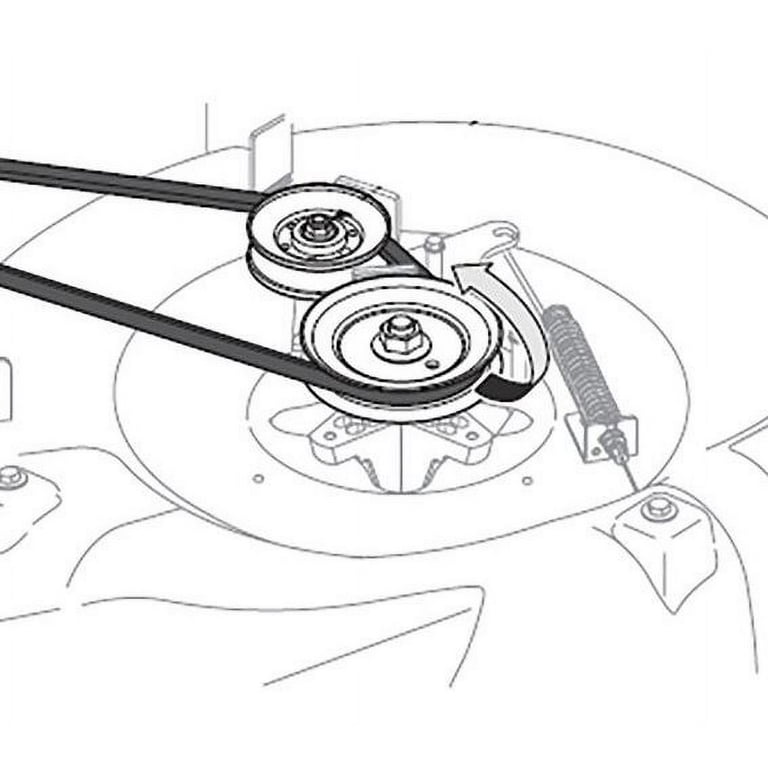 Drive Belt Replacement Troy Bilt Pony Mower Deck Parts Replace