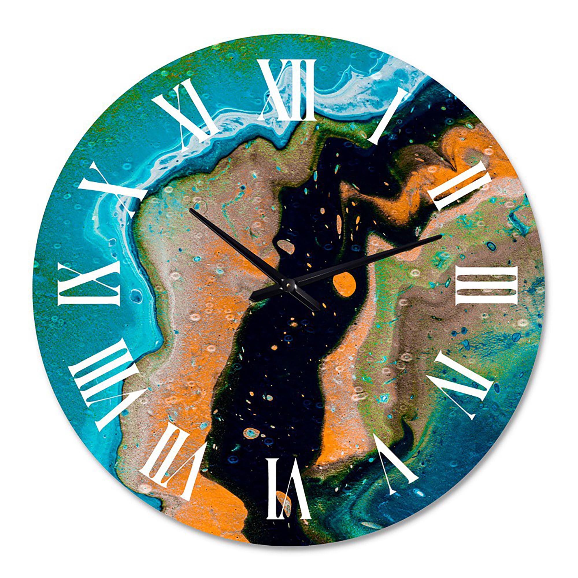 Designart 1 in Quartz Modern/Contemporary Wall Clock
