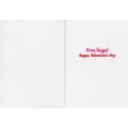 thumbnail image 2 of Avanti Press Dog With Heart Cap Funny Valentine's Day Card, 2 of 2