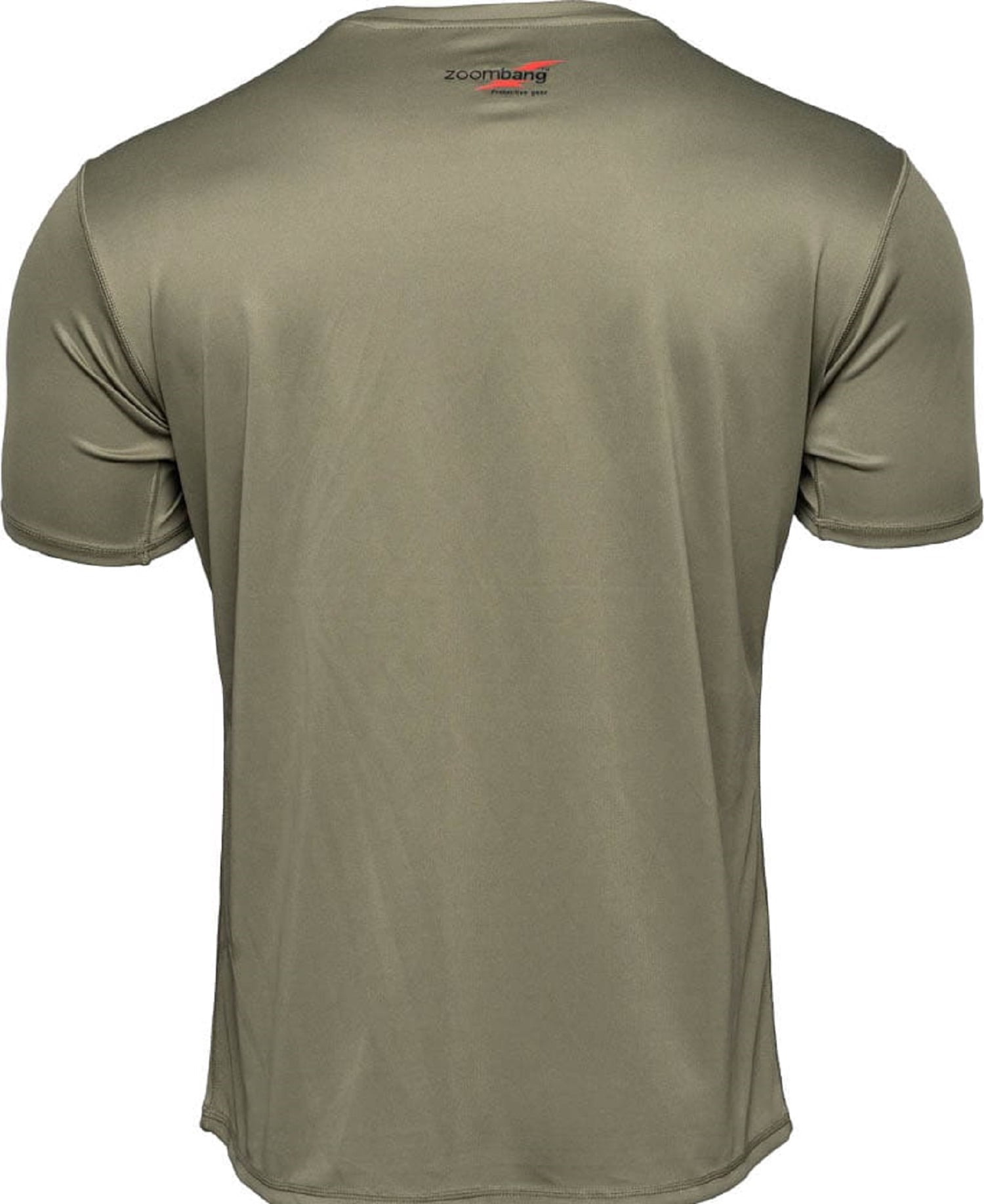 Zoombang Adult X Large Shooting Shirt with Recoil Guard, Military Green