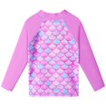 thumbnail image 2 of BAOHULU Kids Long Sleeve Swimsuit UPF 50+ Rash Guard Two Pieces Bathing Suit Swimwear, 2 of 6