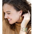 thumbnail image 2 of Turquoise Shield Earrings, 2 of 4