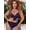 Blue leopard print, variant on 2026 New plus Size Leopard Print Bikini High Waist Sexy Separate Swimwear Gathered Backless Cross Border Large Size Polyester