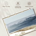 thumbnail image 6 of Elephant Stock Soft Coastlines I Wall Art - Horizontal Canvas Wall Art - Living Room Wall Decor - Abstract Canvas - Blue And White Decor By Lanie Loreth - 12" x 8", 6 of 8