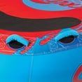 thumbnail image 5 of Connelly Cruzer 3 Person Soft Top Inflatable Towable Inner Tube, Blue & Red, 5 of 5