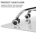 Home Office PVC Chair Mat Hard Carpet Cushion Protection Computer Desk